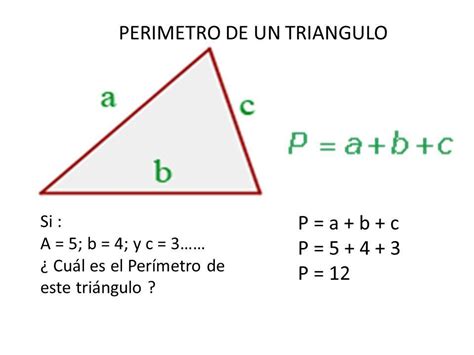 Como Calcular El Perimetro De Un Triangulo Rectangulo Design Talk
