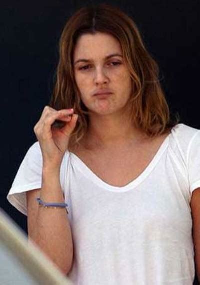 drew barrymore without makeup celeb without makeup