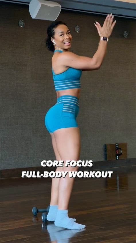 Jenna Deleon On Instagram Must Save And Try Core Focus Workout 👆🏾🔥 Grab A Pair Of Light Dumbbells