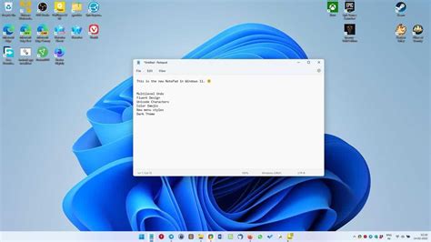 Windows 11 Notepad Logo