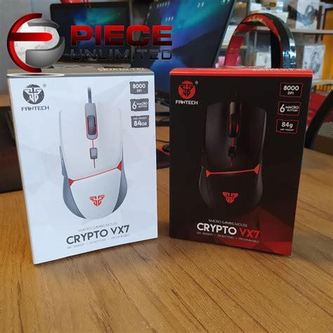Fantech Vx7 Crypto Gaming Mouse Macro Piece Unlimited Store Shopee
