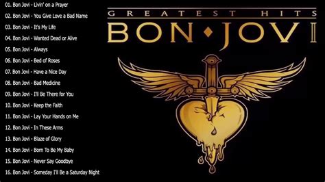 Bon Jovi Greatest Hits Full Album Best Songs Of Bon Jovi Nonstop Playlist YouTube