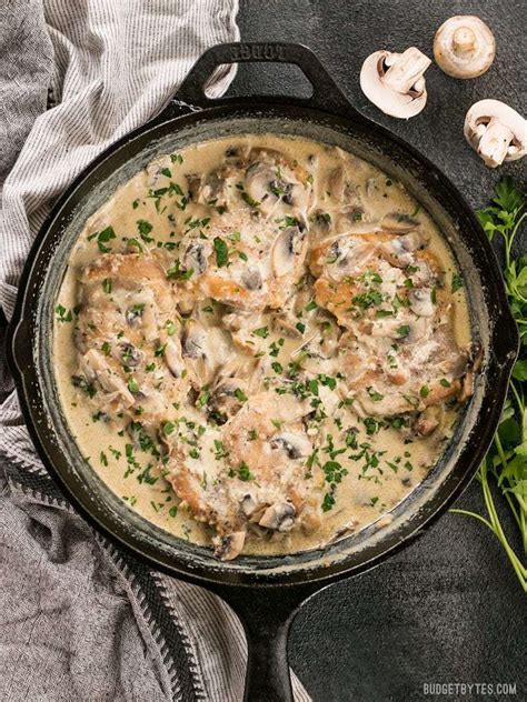 Use this soup in any recipe calling for condensed canned soup, or thin it out with some broth sprinkle the four chicken thighs with salt and freshly ground pepper over and under the skin. baked chicken thighs with cream of mushroom soup
