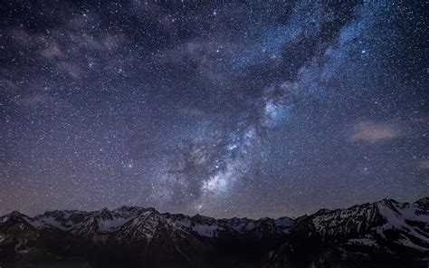 Hintergrundbilder Nacht Galaxis Himmel Milchstraße Atmosphäre