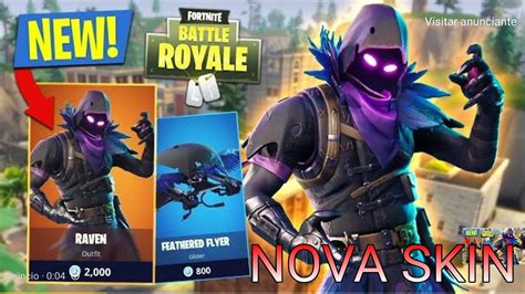 Fortnite Comprei A Skin Corvo Raven Youtube