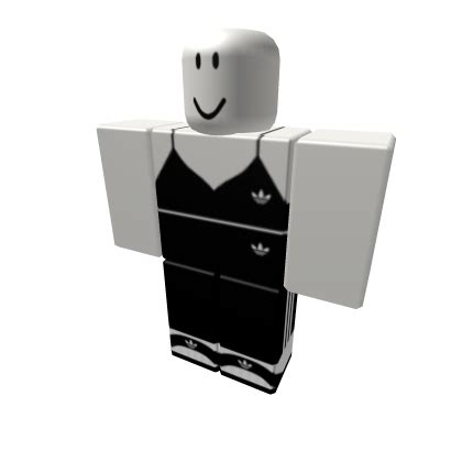 Discover 93 free roblox character png images with transparent backgrounds. Black Adidas Top & Joggers + Slides - Roblox