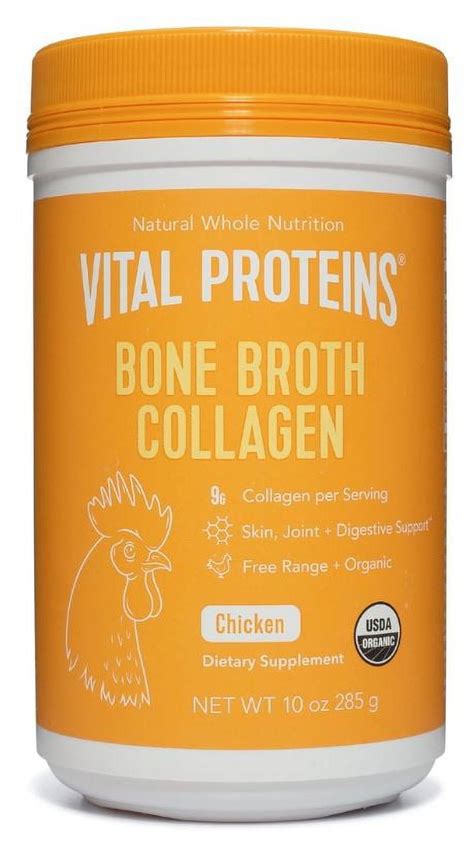 Vital Proteins Chicken Bone Broth Collagen Oz Walmart Com