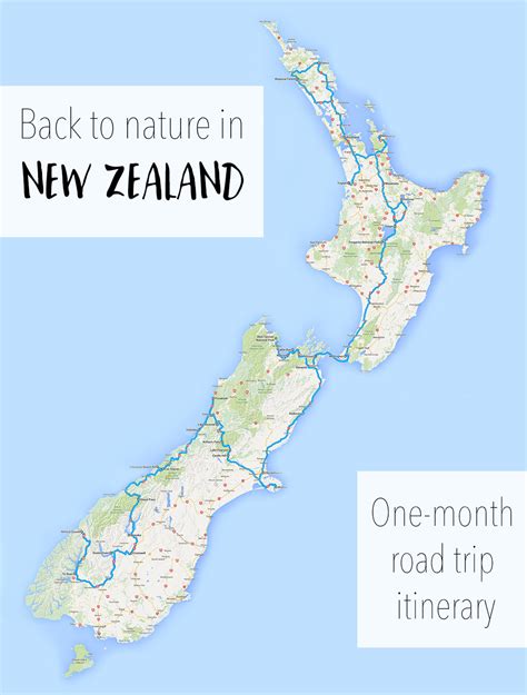 Ultimate New Zealand Road Trip One Month Itinerary