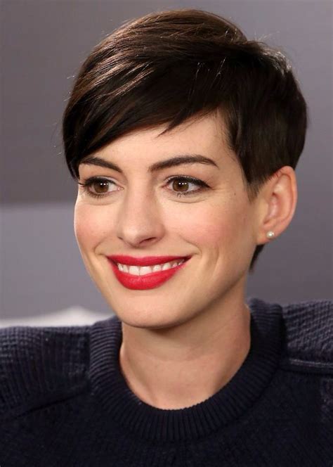 Anne Hathaway Short Hair 2014 Hair Trends Hair Styles 2014 Thick Hair