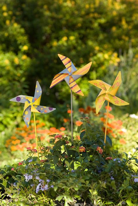 Pretty Pinwheels Garden Owl Garden Whimsy Garden Spinners Wind