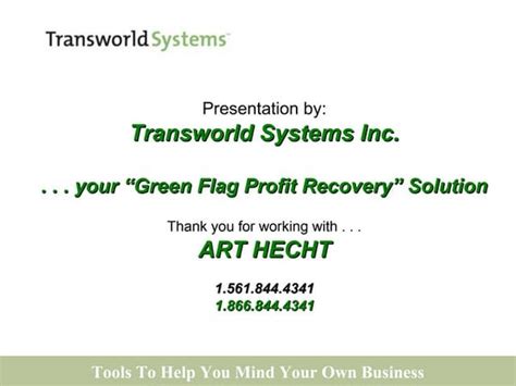 Updated Transworld Systems Overview