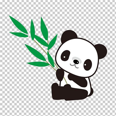 Giant Panda Bamboo Drawing Png Clipart Animal Baby
