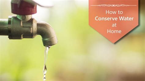 20 ways to conserve water at home myhomeappliances water conservation ways to conserve