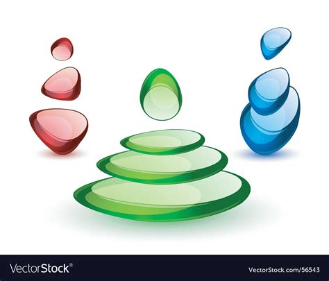 Abstract Shapes Royalty Free Vector Image Vectorstock