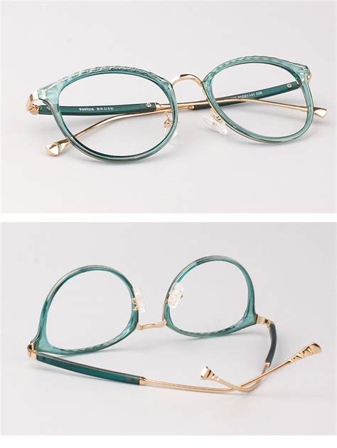 Women S Retro Big Full Rim Eyeglasses Frame Optical Acetate Fashion Eyewear Prescription S