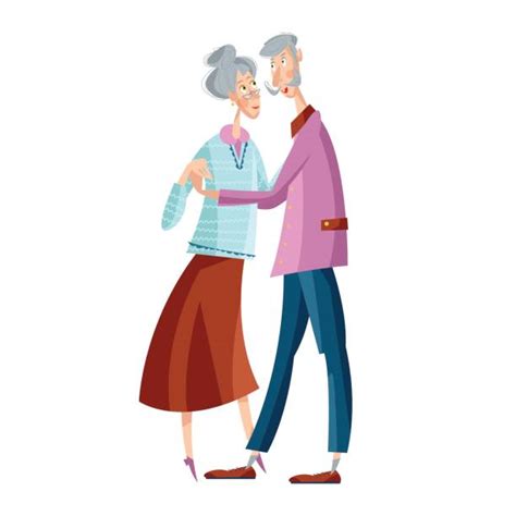 370 Old Couple Dance Stock Illustrations Royalty Free Vector Graphics
