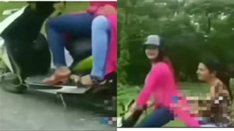 Viral Video Today Girl Did Mistake While Driving Scooty See What Happen Next In This Viral Video
