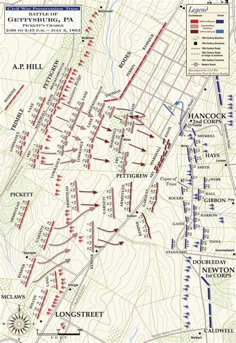Gettysburg Picketts Charge July 3 1863 200 230pm Civil War