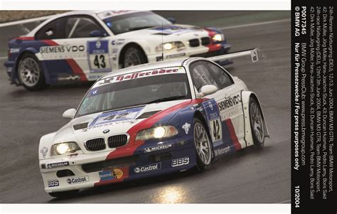 Looking Back At Bmws 50 Year History In The Nurburgring 24 Hour Race