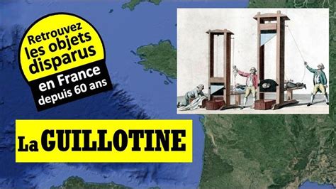 La Guillotine Disparue En 1981 Objets Produits Marques Retro