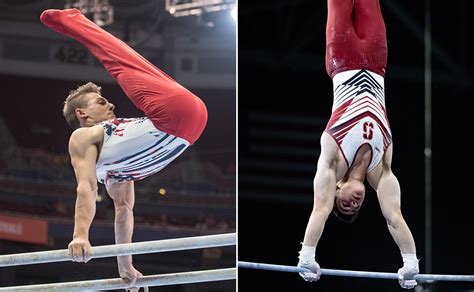 Us Gymnasts Secure Spots In Mens Vault Parallel Bars And Horizontal Bar Finals On Day 2 Of
