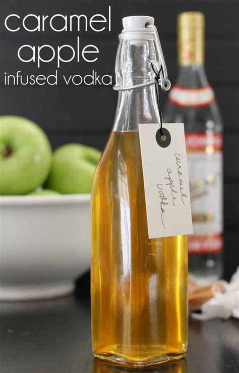 By karen frazier mixologist and barsmarts graduate. Caramel Apple Vodka | Recipe | Apple vodka, Infused vodka ...