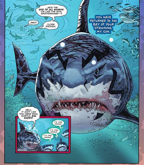 Dcs New Suicide Squad Origin Comic Turns King Shark Into Jesus Shark