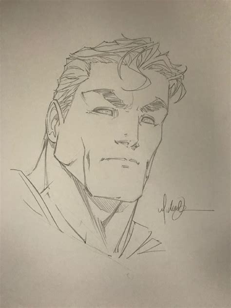 Michael Turner Superman In Al Simpletons Turner Michael Comic Art