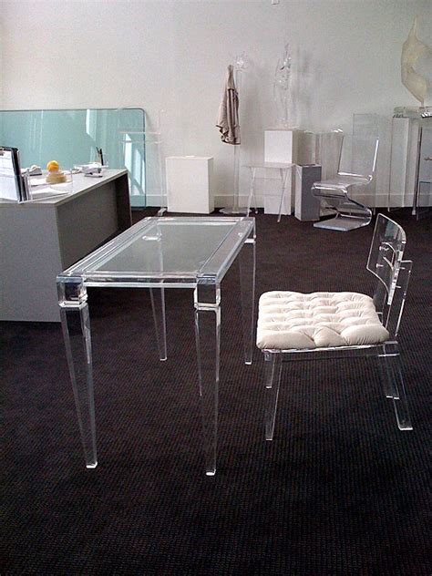 Acrylic Home Office Desks For A Clearly Fabulous Work Space