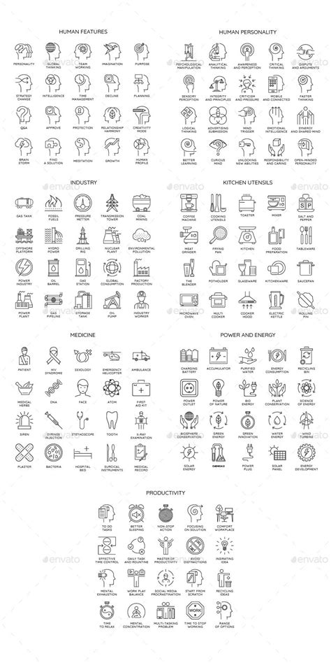 Line Icons Pack Artofit