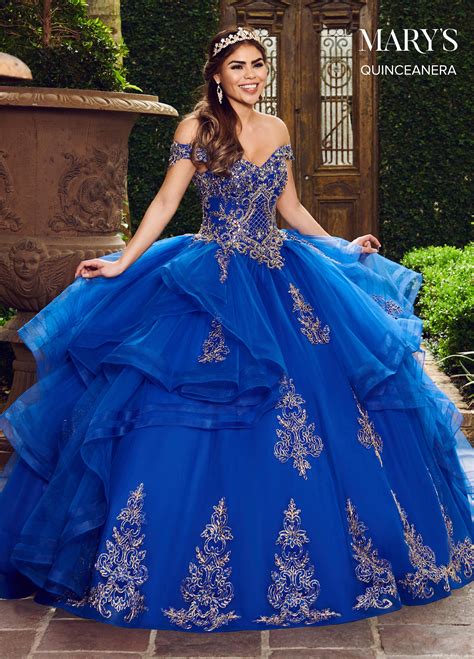 Royal blue is different than navy and is the color of the royal court blue things, since that s why it is called that. Lareina Quinceanera Dresses | Style - MQ2083 in Royal/Gold ...