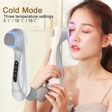 Hot Cold Skin Rejuvenation Photon Beauty Care Device Essence Importing