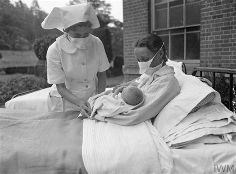 Mansion Becomes Maternity Home Life At Brocket Hall Welwyn Hertfordshire 1942 Imperial War