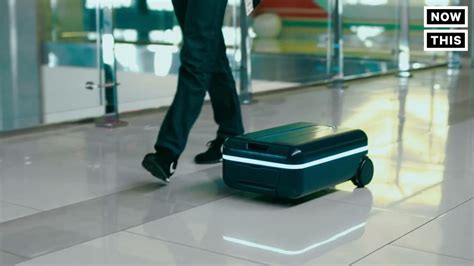 Autonomous Suitcase Follows You Around