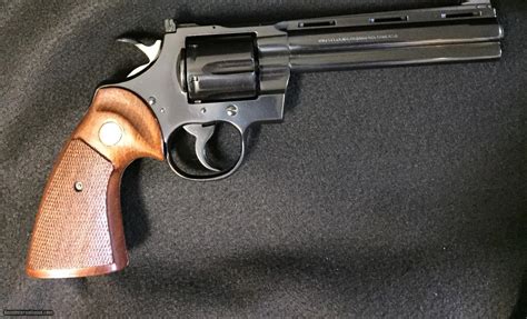 As New Colt Python 6 Blue 357 Magnum Made 1977 Fine Original Gun