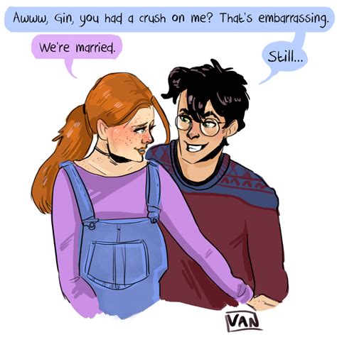 Vans Scribbles — Ahem Hpshipweeks Ginny Married The Guy She