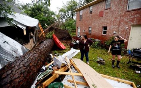 Deadly Storm Rips Through Us States Bbc News