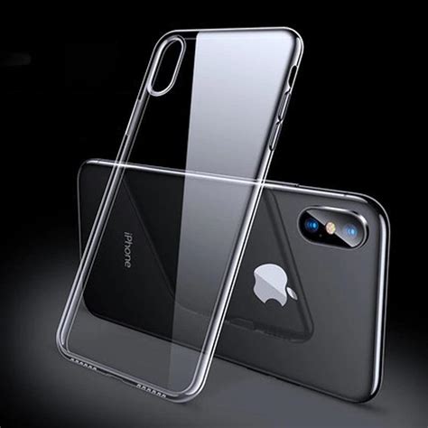 Tpu Clear Transparent Soft Silicone Gel Case Cover Apple Iphone X Xs