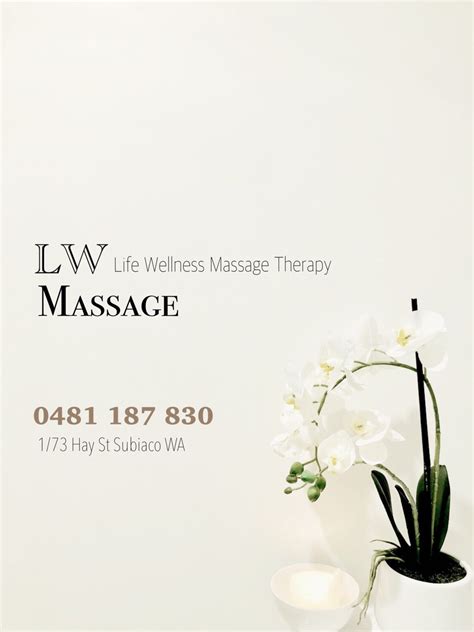 Perth Massage Subiaco Clinic Life Wellness Massage Therapy