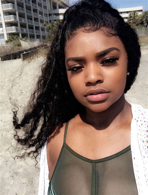 follow tropic m for more ️ pretty skin beautiful black girl natural beauty makeup