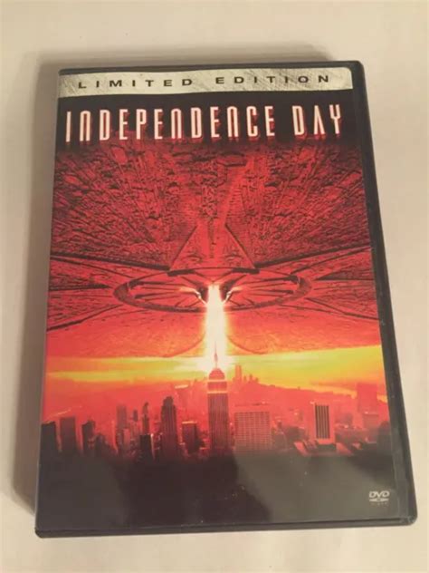 Independence Day Limited Edition Dvd 20th Century Fox 1996 2004