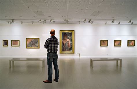 Hd Wallpaper Art Gallery Exhibition Painting Man Woman Statue