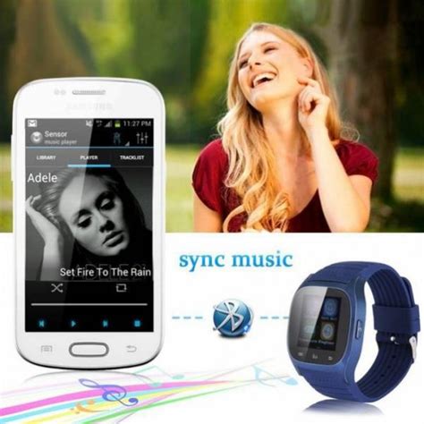 M26 Bluetooth Smart Wrist Watch For Smartphones New Tech Store