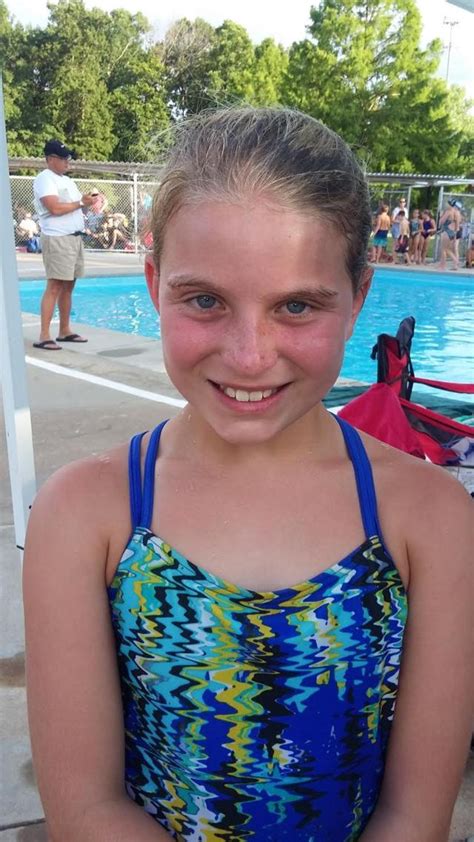 Alton Middle School Girl Grace Middleton Shines For Summersport Swim