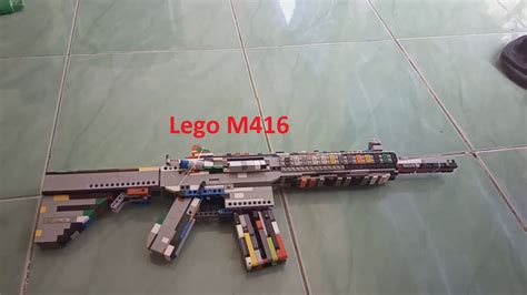 Súng Lego M416 Bắn đạn Youtube