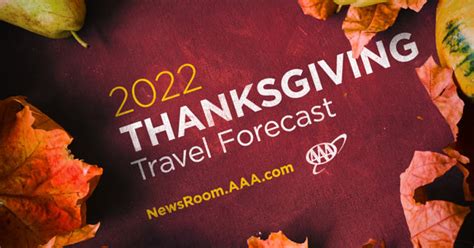Thanksgiving 2022 Travel Ticks Up Just Shy Of Pre Pandemic Levels As