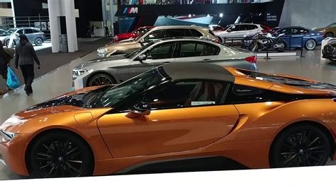 Bmw i8 2015 features include transmission type (automatic/ manual), engine cc type, horsepower, fuel economy (mileage), body type, steering wheels & more. 2018 ORANGE BMW i8 ROADSTER E DRIVE @ 2018 NEW YORK ...