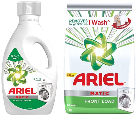 Ariel Matic Liquid Detergent Front Load 1 Litre Pack Of 1 And Matic