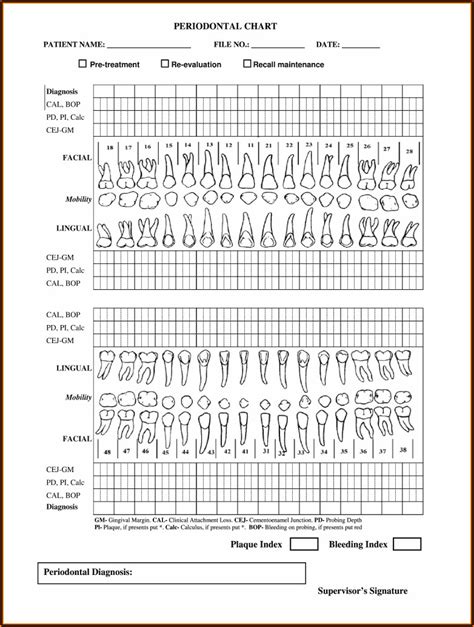 Free Printable Dental Charting Forms Form Resume Examples Wk9y658ay3