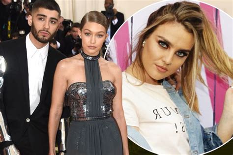 gigi hadid tells pals immature perrie edwards needs to get over zayn malik after original song